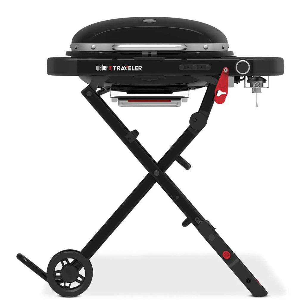 Weber Traveler Compact Portable Gas BBQ Grill