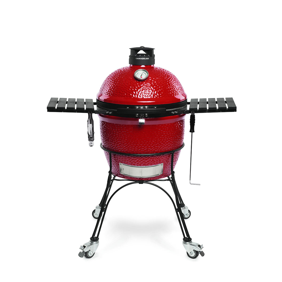 Kamado Joe Classic II Charcoal Grill With Voyager Pack
