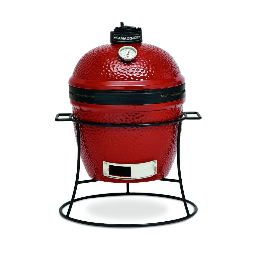 Kamado Joe "Joe Jr." Charcoal BBQ Grill Smoker with Discovery Pack